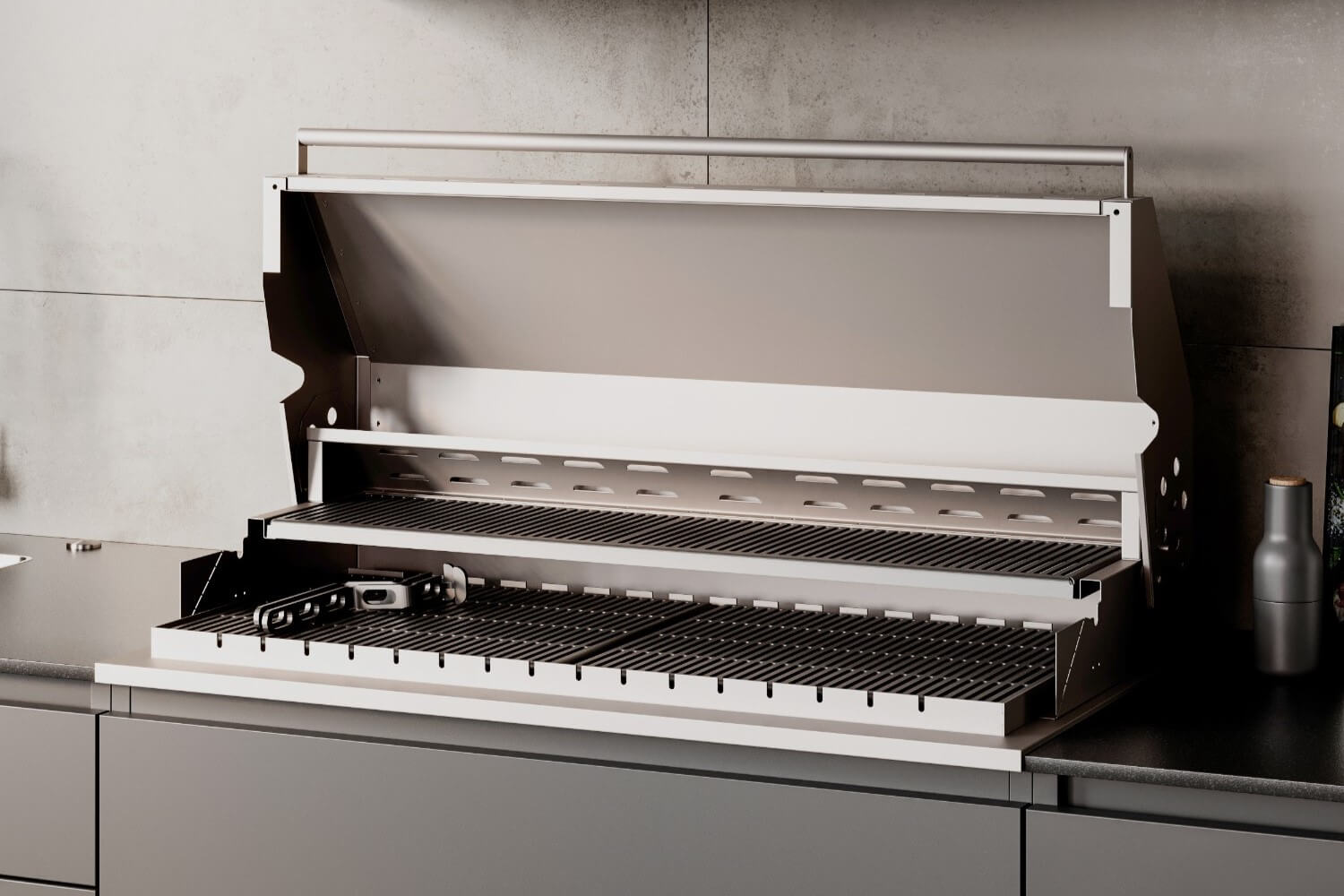 Кухня Astov BBQ № 1 (ширина 3000 мм)