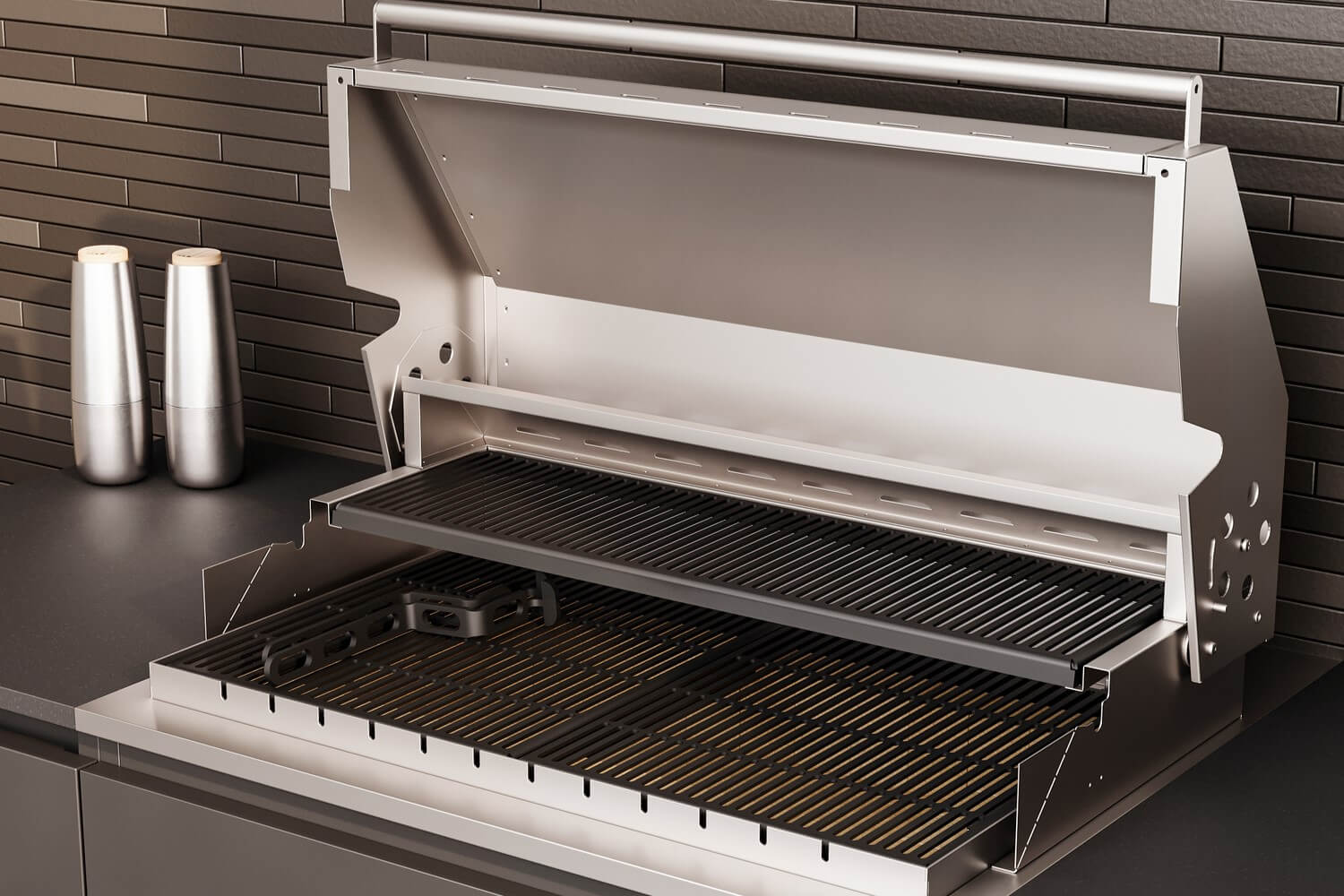 Кухня Astov BBQ № 8 (ширина 2040 мм)