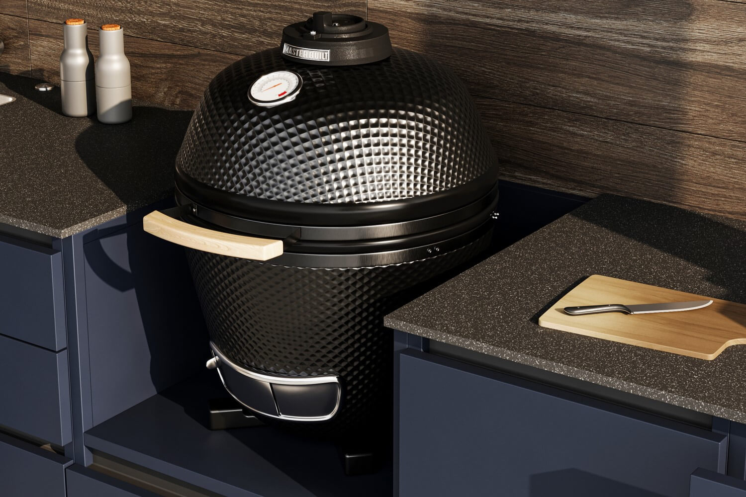 Кухня Astov BBQ № 14 (ширина 3800 мм)