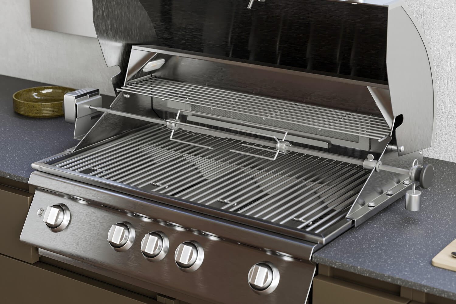 Кухня Astov BBQ № 15 (ширина 3050 мм)