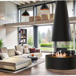 Камин дровяной центральный AVES 7 Модель ГЕНУЯ