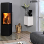 Печь-камин EMBER Стеван 700 XL Black (чёрная) Печь-камин EMBER Стеван 700 XL Black (чёрная)
