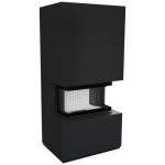 Каминокомплект Home Easy Box Zimbabwe Nero с топкой NBC