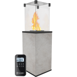 Нагреватель газовый PATIO/MINI/G31/37MBAR/Q/O/G - OXIDE GRIGIO, пульт