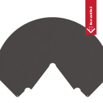 Притопочный лист Kratki TORA полукруг