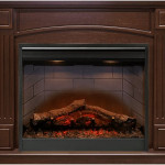 Каминокомплект Boston - Темный дуб с очагом Symphony 26'' DF2608-INT