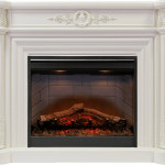 Каминокомплект Manor - Белый дуб с очагом Symphony 26'' DF2608-INT