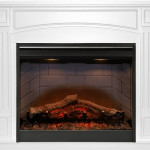 Каминокомплект Boston - Белый с очагом Symphony 26'' DF2608-INT