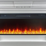 Каминокомплект Chelsea - Белый (Ширина 1350 мм) с очагом Vision 42 LED