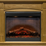 Каминокомплект Boston - Дуб с очагом Symphony 26'' DF2608-INT