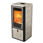 Печь-камин MCZ Chari Warm Grey