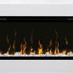 Каминокомплект Line - Белый с очагом Ignite XLF50