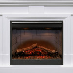 Каминокомплект Coventry - Белый с очагом Symphony 26'' DF2608-INT