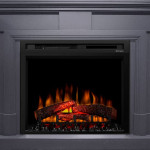 Каминокомплект Coventry Graphite Grey - Серый графит с очагом XHD28L-INT