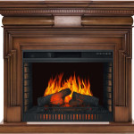 Каминокомплект Torino - Орех с очагом Vision 30 EF LED FX