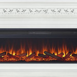 Каминокомплект Valletta 60 - Белый с очагом Vision 60 LOG LED