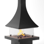 Центральный камин OpenFire Tower