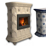 Изразцовый камин КимрПечь Истра пристенный дельфт Изразцовый камин КимрПечь Истра пристенный дельфт