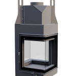 Каминная топка ASTOV П4С 440 Тёмная керамика