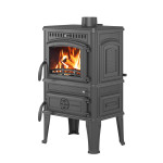 Печь-камин Везувий LV-12S "Антрацит" c конфорками Печь-камин Везувий LV-12S "Антрацит" c конфорками