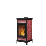 Печь-камин Astov Майолика Классик Вишня