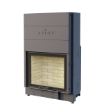 Каминная топка ASTOV ПС 8063 Шамот