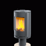 Печь-Камин Astov R1.0 N на ноге задняя часть верхняя крышка: сталь основание ноги:камень крема беж дверка сталь Печь-Камин Astov R1.0 N на ноге задняя часть верхняя крышка: сталь основание ноги:камень крема беж дверка сталь