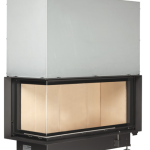 Каминная топка Brunner Architektur-Kamin Eck 45/101/40 L, с подъемом