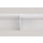 Вентиляционная решетка туннельная Metal Design SMD1009TU светлая