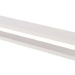 Вентиляционная решетка угловая туннельная Metal Design TUA90409LR светлая