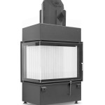 Каминная топка Hoxter ECKA 67/45/51 L Двойное остекление стальной теплообменник