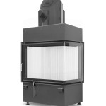 Каминная топка Hoxter ECKA 67/45/51 R Двойное остекление стальной теплообменник