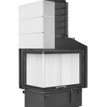Каминная топка Hoxter ECKA 67/45/51 Lh Двойное остекление с аккумулятивным комплектом