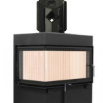 Каминная топка Hoxter ECKA 70/40/38 L Двойное остекление стальной теплообменник