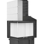Каминная топка Hoxter ECKA 76/45/57 Lh Двойное остекление с аккумулятивным комплектом