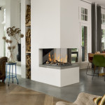 Газовая каминная топка BellFires Room Divider Medium 3