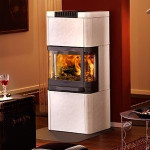 Камины c отделкой из керамики Contura 26K низкая версия