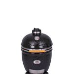Керамический гриль Monolith Classic PRO-Serie 2.0 Black (чёрный) без столиков и ножек