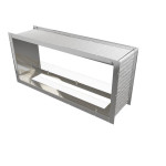 Тоннельный ( сквозной ) короб для биокаминов AirTone Frame 2500 зеркало