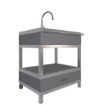 Мобильный модуль с мойкой (мойка и смеситель не входят в комплект)