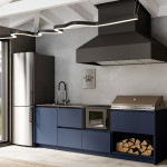 Кухня Astov BBQ № 12 (ширина 2640 мм)