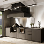 Кухня Astov BBQ № 11 (ширина 3330 мм)