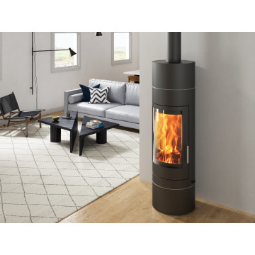 Печь-камин EMBER София 552 XL (чёрная)