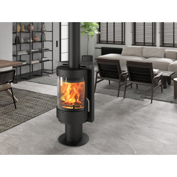 Печь-камин EMBER Радмила 500 D (чёрная)