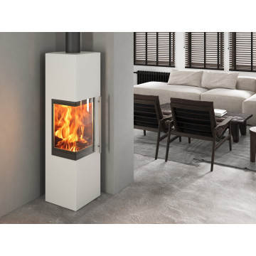 Печь-камин EMBER Стеван 700 XL White (белая)