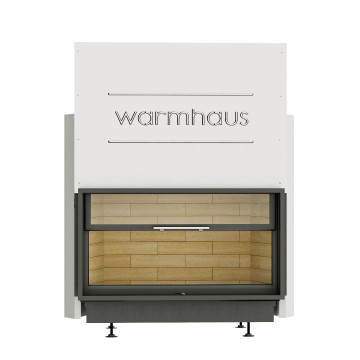 Каминная топка Warmhaus (Вармхаус) FLAT 100/57h с шамотом