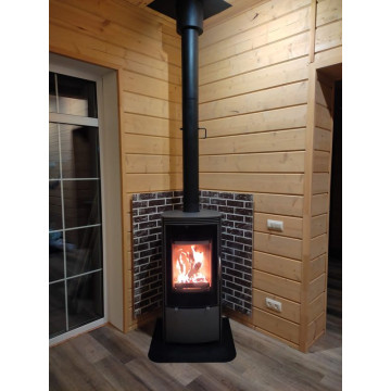 Печь-камин EMBER SKI-211 (210) (чёрная)