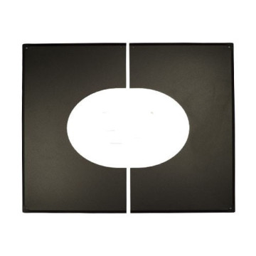 Декоративная пластина 35° - 45° Schiedel PERMETER 50 чёрный 300