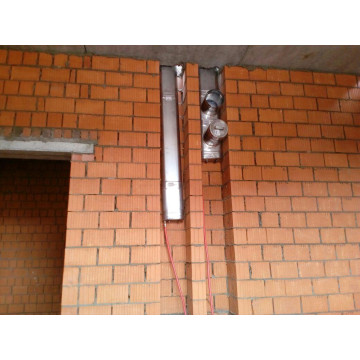 Штроба в шахте дымохода