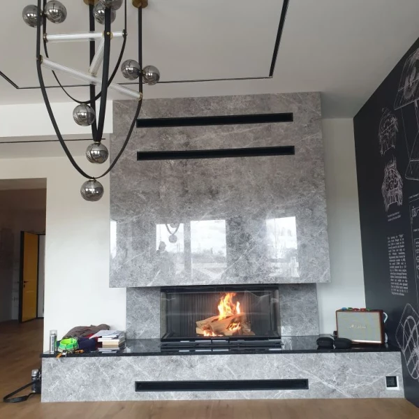 Каминная топка ASTOV П3С 12057 с комплектующими, гильзация канала Каминная топка ASTOV П3С 12057 с комплектующими, гильзация канала